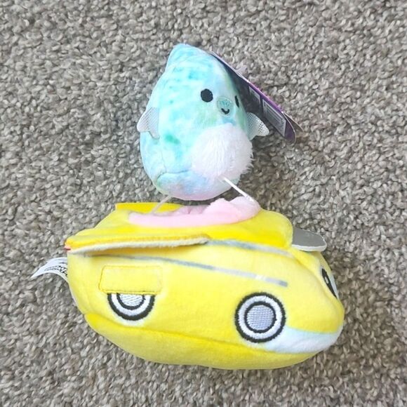 New With‎ Tags Squishmallow Mini Squishville Shantira In Retro Roadster - Picture 6 of 11